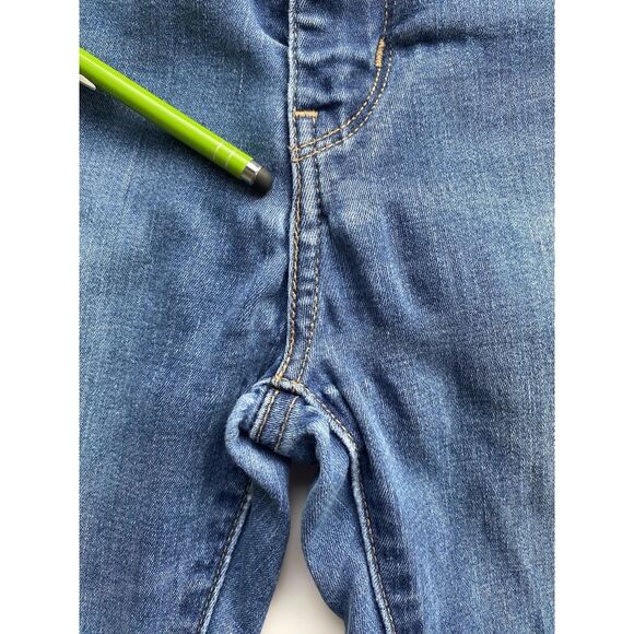 Levis Mid Rise Skinny Faded Blue Denim Jeans Women's Size 28 X 30 (actual 26x30) - Picture 6 of 13